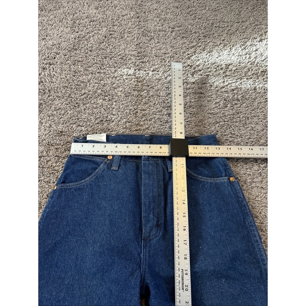 80s Vtg Wrangler Jeans Womens 7 26x34 Cowboy Cut 13MWZG Made In USA Fuzzy NWT - Picture 3 of 6